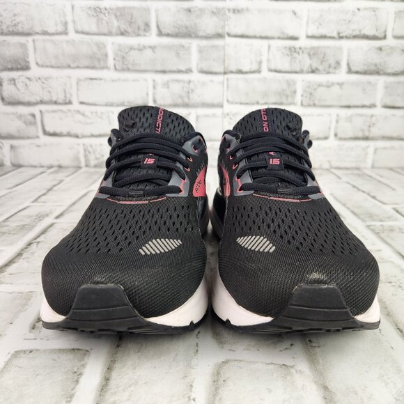 Brooks Addiction GTS 15 Women's Sz 11 Extra Wide 2E Walk Black Athletic Gym Shoe - Picture 2 of 10